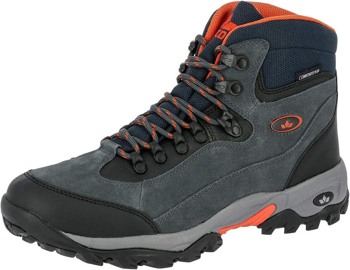 Lico Herren Milan Trekking- & Wanderstiefel, Anthrazit Orange