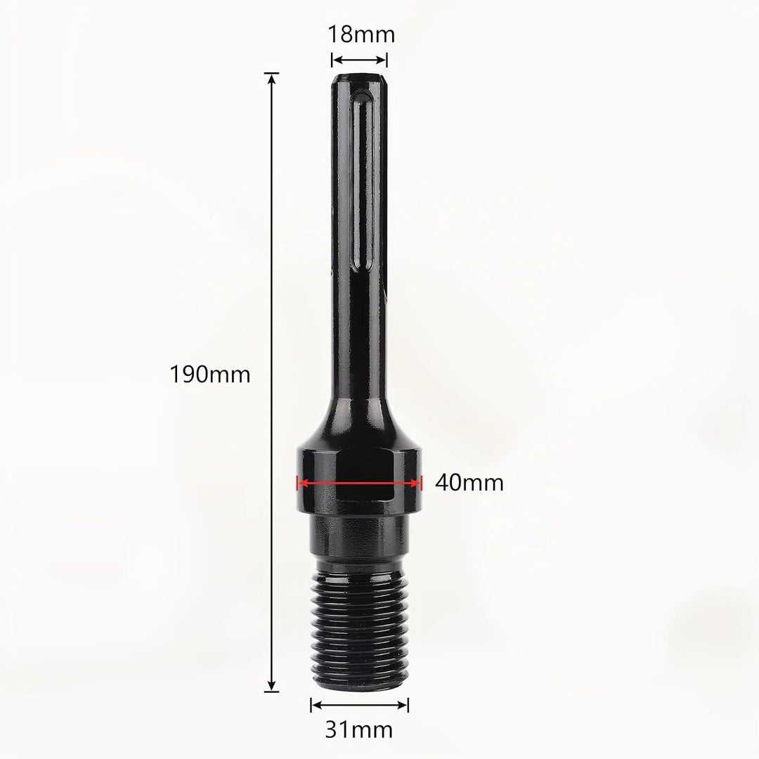 CPROSP 1¼" UNC Diamantbohrkrone mit SDS MAX Adapter, Kernbohrkrone DM 68 mm, L 420 mm, Kernbohrer fü