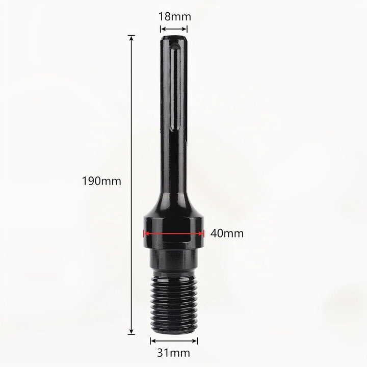CPROSP 1¼" UNC Diamantbohrkrone mit SDS MAX Adapter, Kernbohrkrone DM 68 mm, L 420 mm, Kernbohrer fü