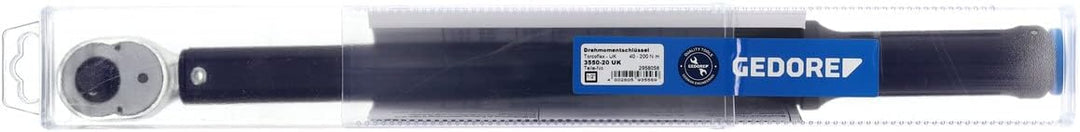 Drehmomentschlüssel 3550-20 UK 1/2 Zoll 40-200 Nm GEDORE, 1/2 Zoll 40-200 Nm