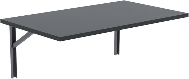 mikon 100x55 | Wandklapptisch Klapptisch Wandtisch Küchentisch Schreibtisch Kindertisch | ANTHRAZIT