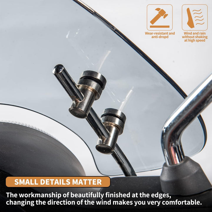 Scooter Windschutzscheibe Flyscreen Deflectors Visier für Vespa Primavera 50 125 150 Primavera 50 Pr