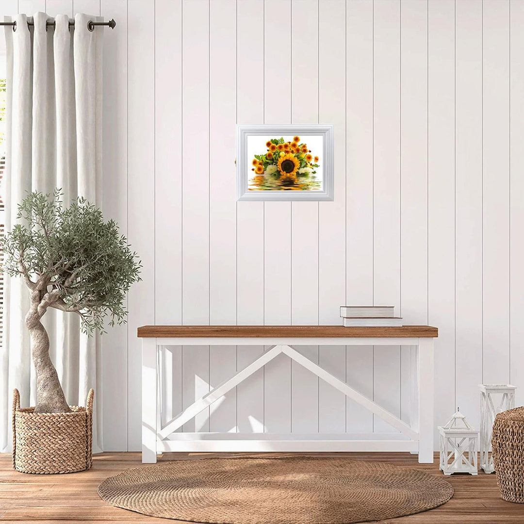 Schlüsselkasten aus Holz Hängeschrank mit Schlüsselbrett Wandorganizer für Schlüsselaufbewahrungm Sc