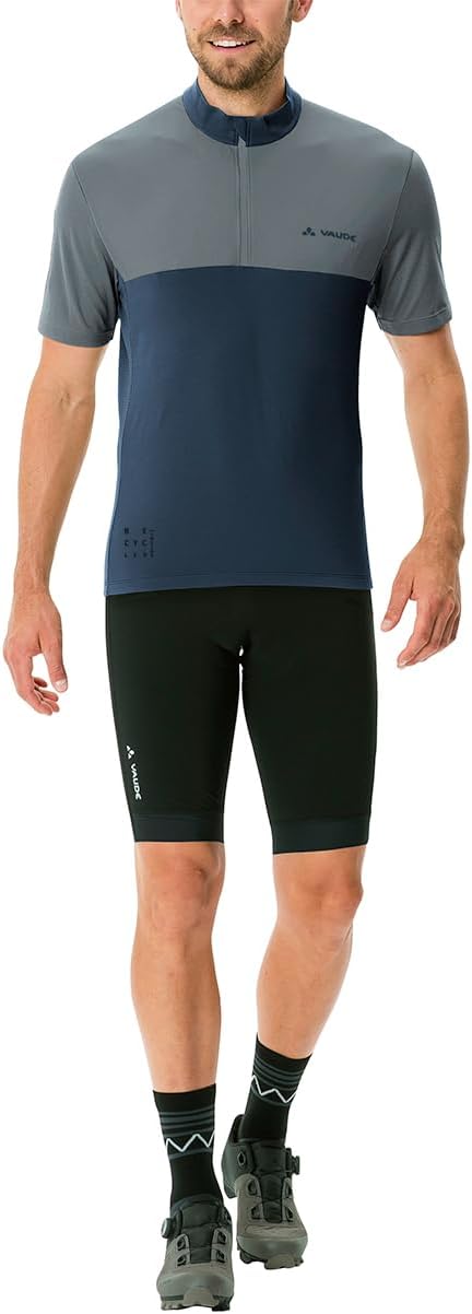 VAUDE Herren Men's Matera Hz Tricot Trikot, Dark Sea Uni