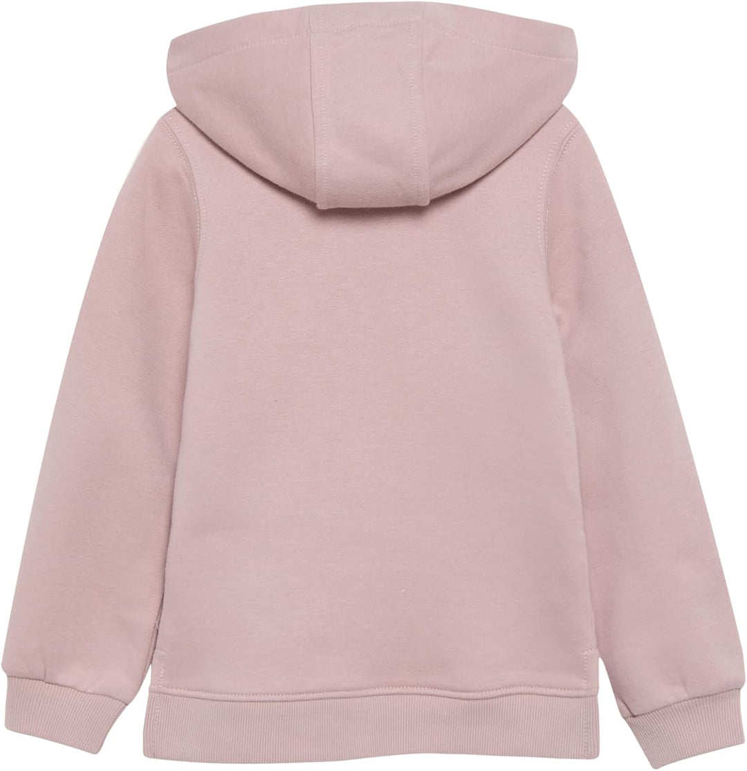 s.Oliver Wärmendes Kapuzen-Sweatshirt mit Glitzerprint 116-122 Lila/Rosa 4163, 116-122 Zartrosa
