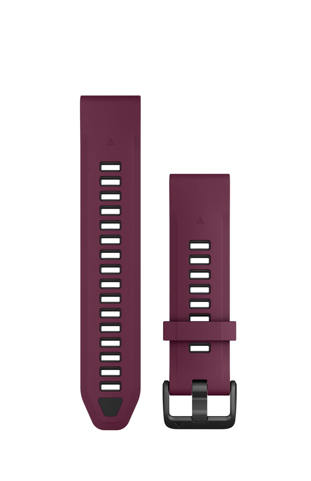 Garmin QuickFit, 20 mm Merlot/Graphit-Silikonband Merlot/Graphit 20 mm Einfarbig, Merlot/Graphit 20