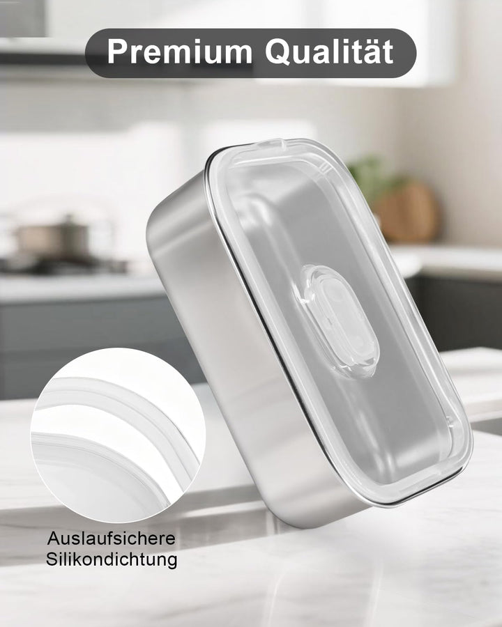 AUTOPkio 1,8L Innenbehälter aus 304 Edelstahl, Original Ersatz für elektrische Lunchbox, Kompatibel