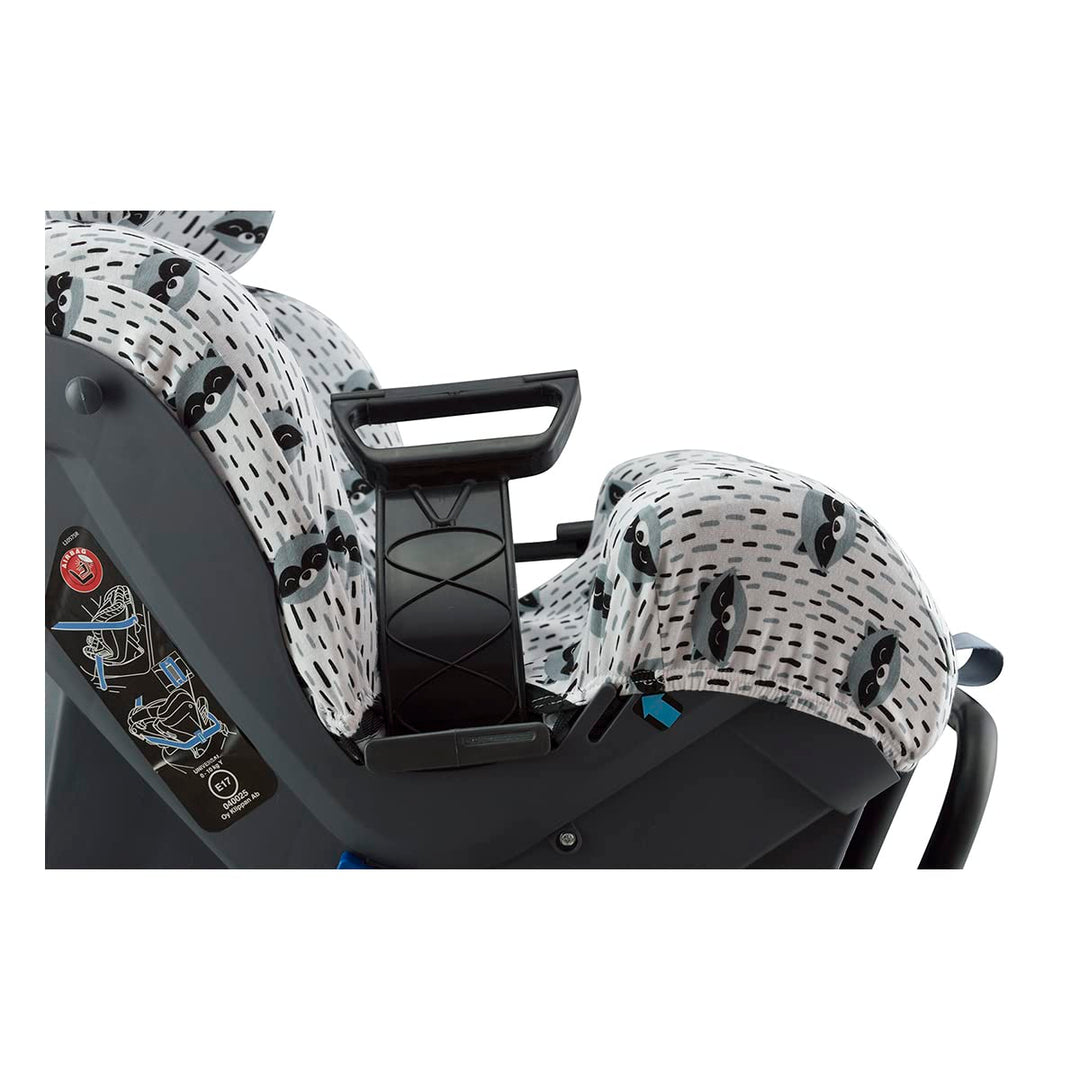 JYOKO Kids Bezug kompatibel mit Klippan Kiss 2, Klippan Kiss 2 Plus (Raccoon), RACCOON