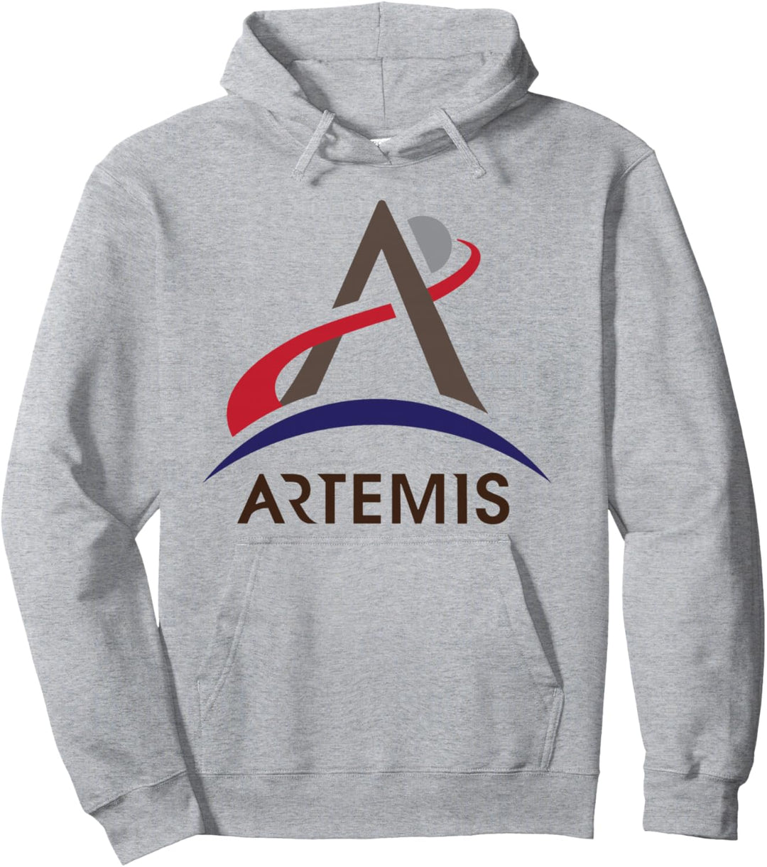 Project Artemis NASA Program Logo - Return to the Moon Pullover Hoodie