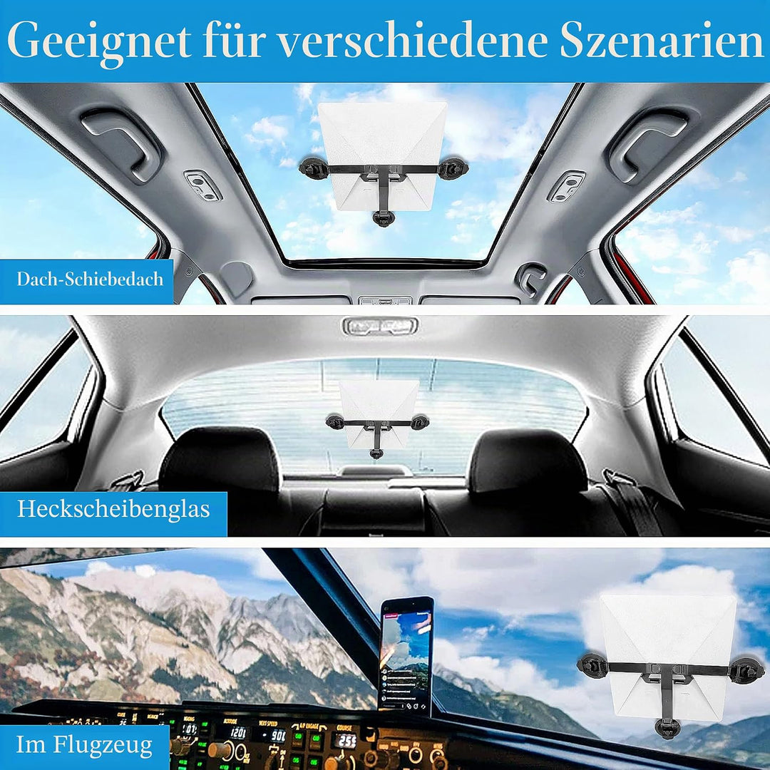 Starlink Mini-Halterung mit Saugnapf, tragbar, faltbar, für Autofenster und Sonnendächer, Starlink M