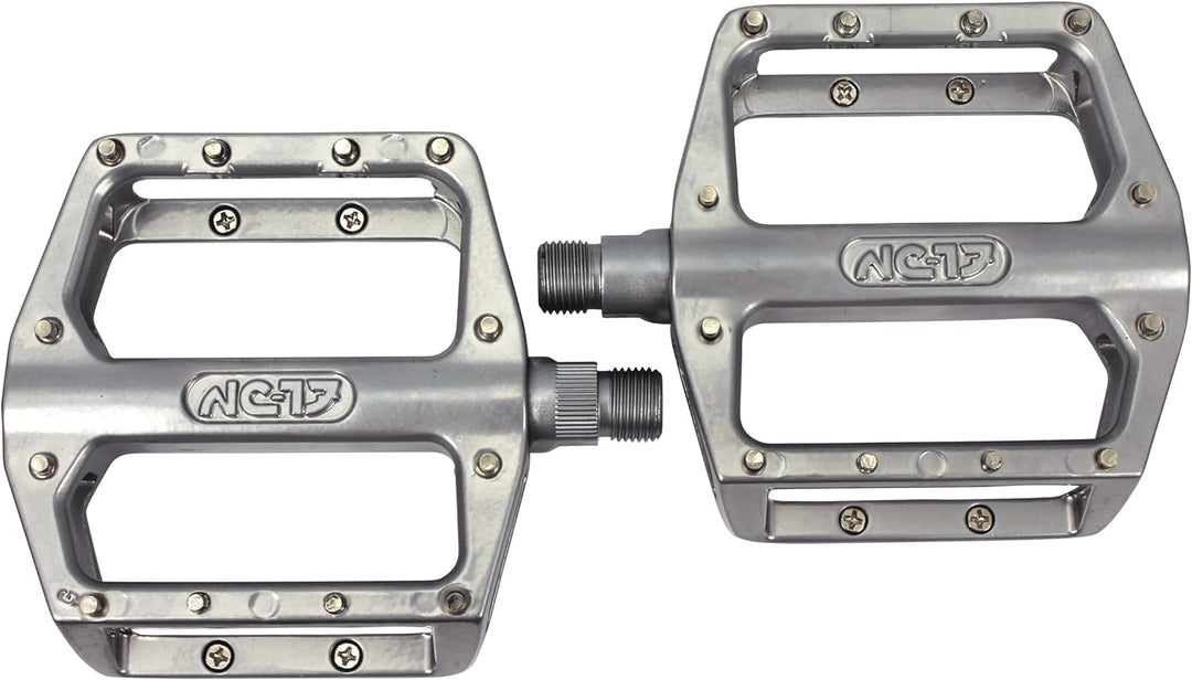 NC-17 Plattform Pedal Standard II Pro / Aluminium Plattform Pedale / Fahrrad Pedale MTB und BMX / Du