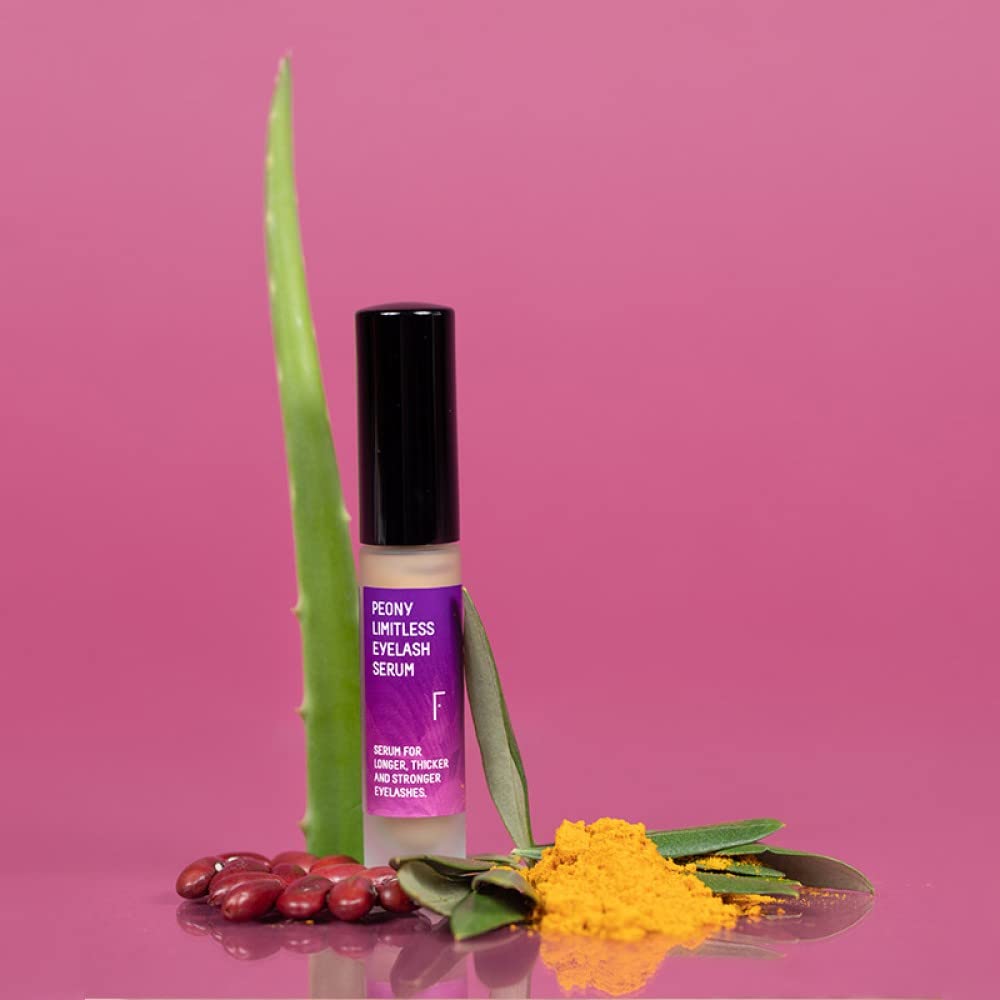Freshly Cosmetics Peony Limitless Wimpernserum für Wachstum und Dichte, 5 ml