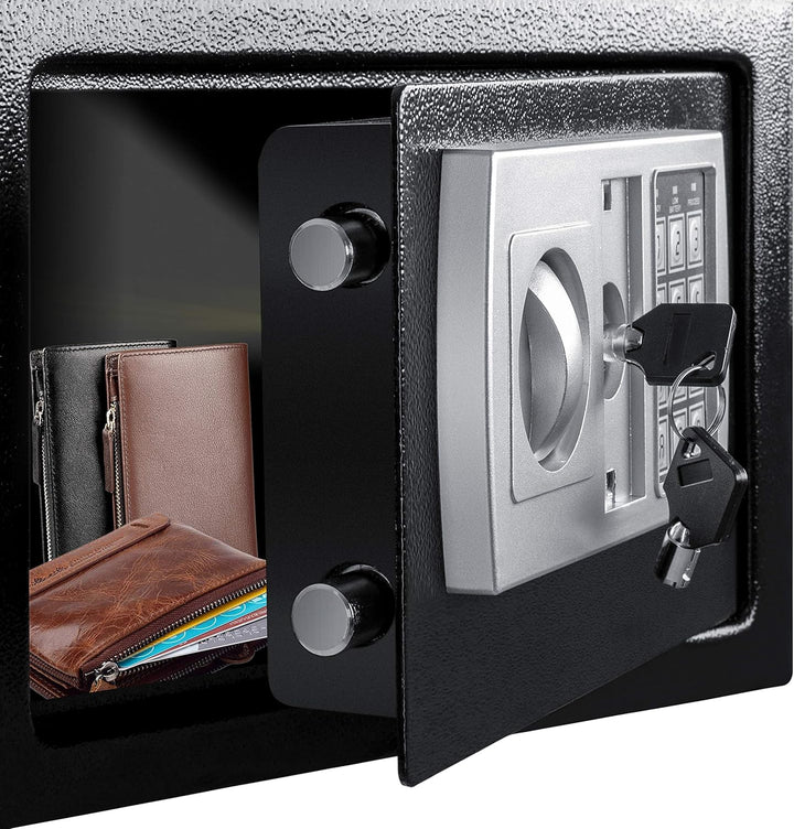 KESSER® Elektr. Tresor | 31x20x20cm | LED-Anzeige | Elektronischer Safe | Doppelbolzenverriegelung |