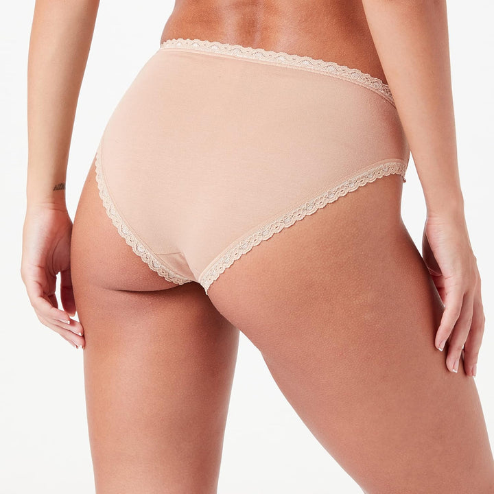 Sloggi - 24/7 Cotton Lace - Tai Slip - 3er-Pack 3-Pack Slip 48 Brush, 3-Pack Slip 48 Brush