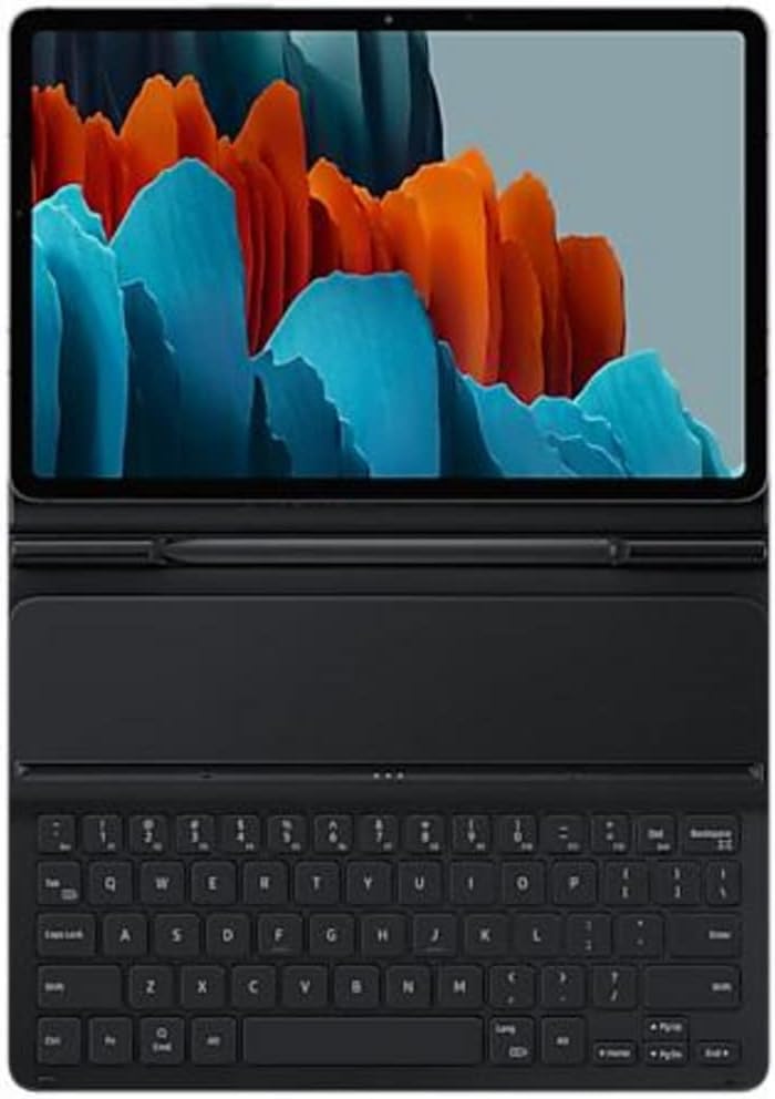 Samsung Book Cover Keyboard Slim EF-DT630 für das Galaxy Tab S7, Black, 11 Zoll