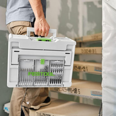 Festool Bitkassette BKS SYS3 50mm CE (mit Bit PH 1, Bit PH 2, Bit PH 3, Bit PZ 1, Bit PZ 2, Bit PZ 3