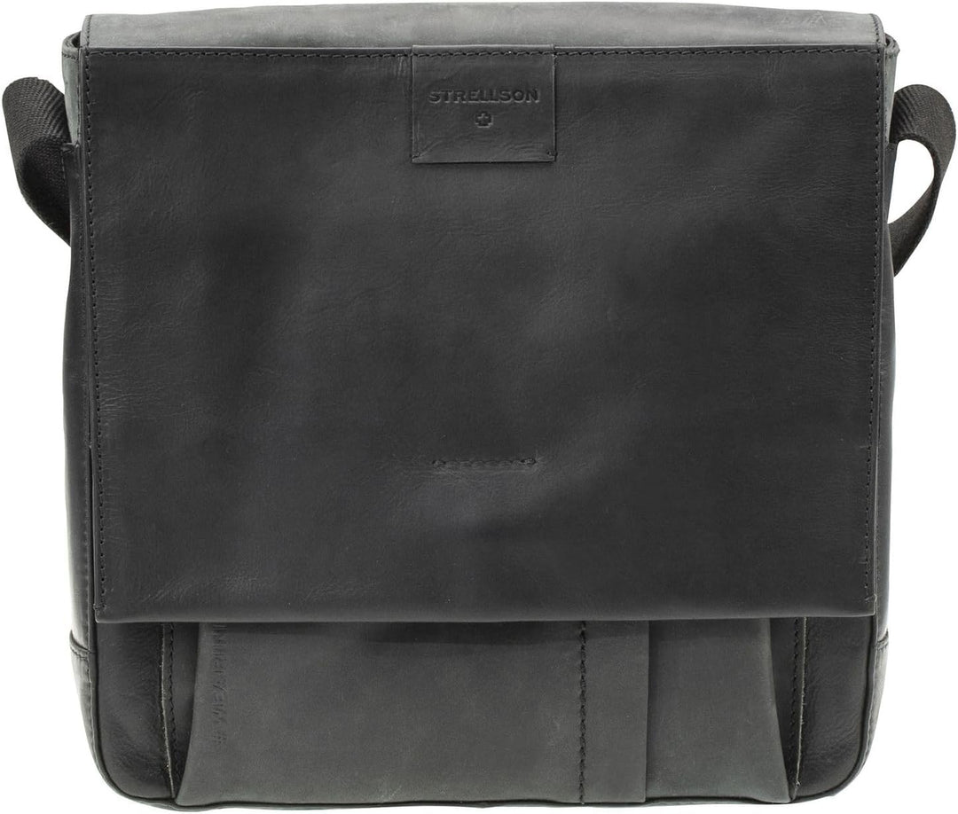 Strellson - brick lane jeremy shoulderbag svf Dunkelbraun Einheitsgrösse Schwarz, Einheitsgrösse Sch