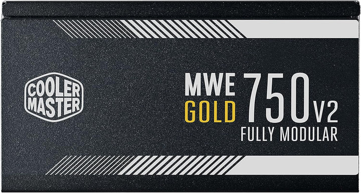 Cooler Master MWE 750 Gold V2, Modulares PC-Netzteil (EU-Stecker), 80 Plus Gold, 750 Watt Netzeil mi