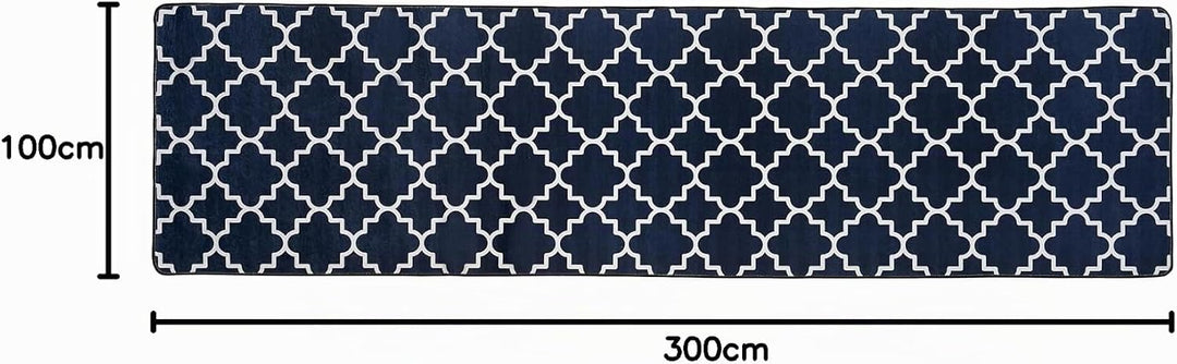 Läufer Teppich, Küchenteppich, Waschbar Küchen läufer, Moderne geometrische rutschfest Flur Teppich