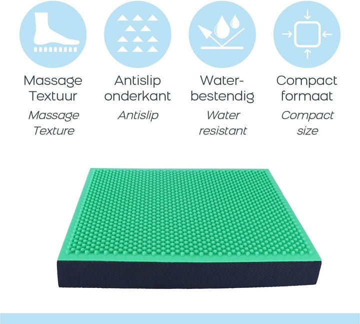 Spiky 2-in-1 Balance Pad - Schwarz/Grün