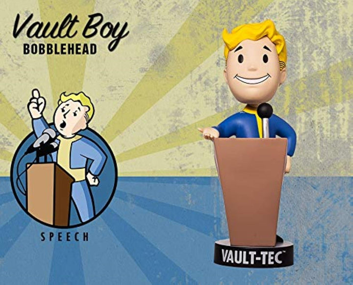 Fallout 4: Vault Boy 111 Vault-Tec Wackelkopf - Serie Zwei: Sprache, Blau, Gelb
