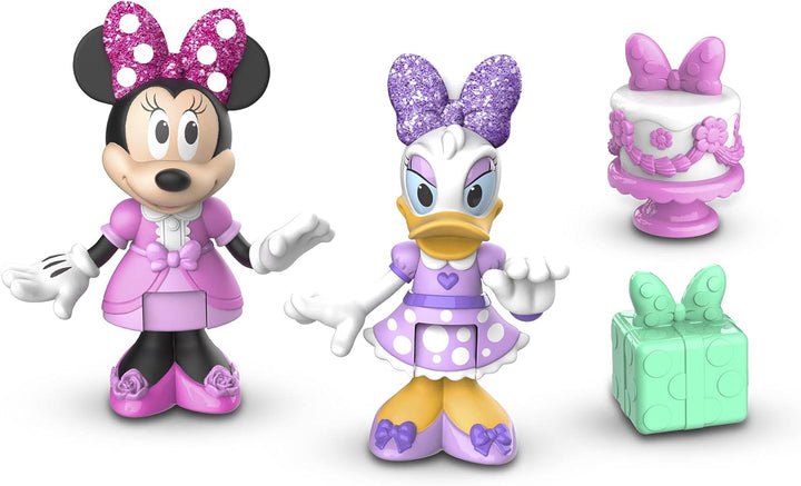 Minnie, 2 bewegliche Figuren, 7,5 cm, Partyzubehör, Spielzeug für Kinder ab 3 Jahren, McN173