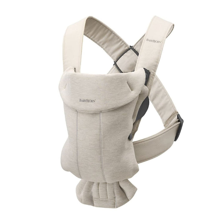 BabyBjörn Babytrage Mini, 3D-Jersey, Hellbeige 3D-Jersey Hellbeige, 3D-Jersey Hellbeige