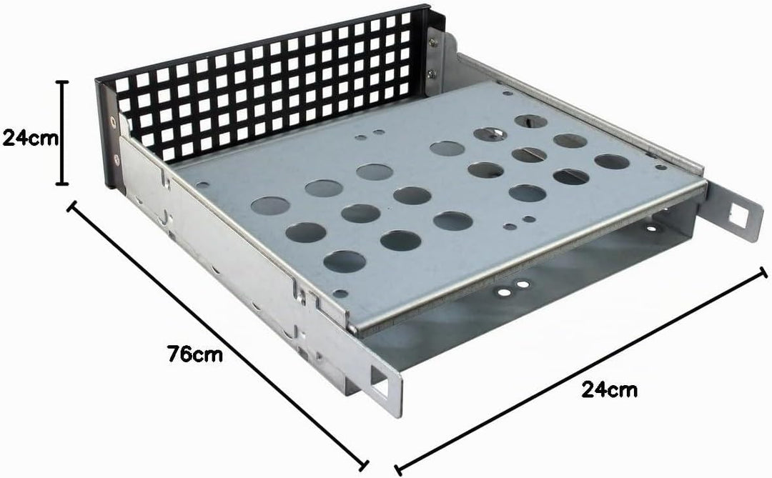 Inter-Tech 88887100 Case IPC Server 1U-10248 (48cm), o.PSU