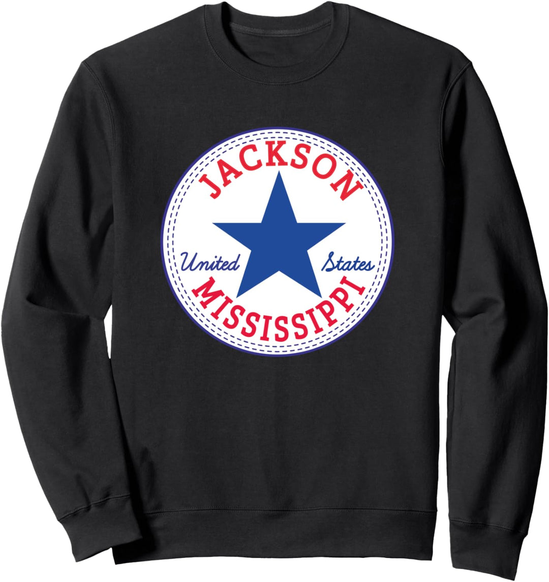Jackson Mississippi USA Vereinigte Staaten Skater Touristen Sweatshirt