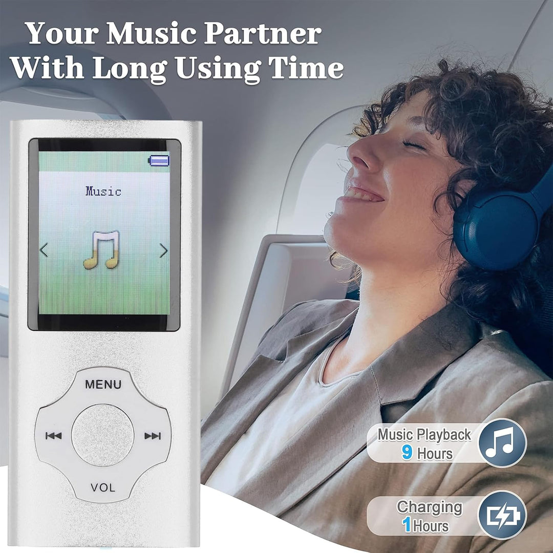Bewinner 128 GB MP3 -MP4 -Player mit Bluetooth und WiFi, Tragbarer Verlustfreier Sound MP3, HiFi Sou