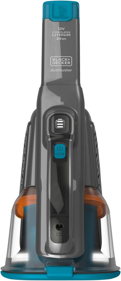 Black+Decker Lithium Dustbuster BHHV320J mit Cyclonic Action – 12V, 25AW, Akku Handstaubsauger mit a