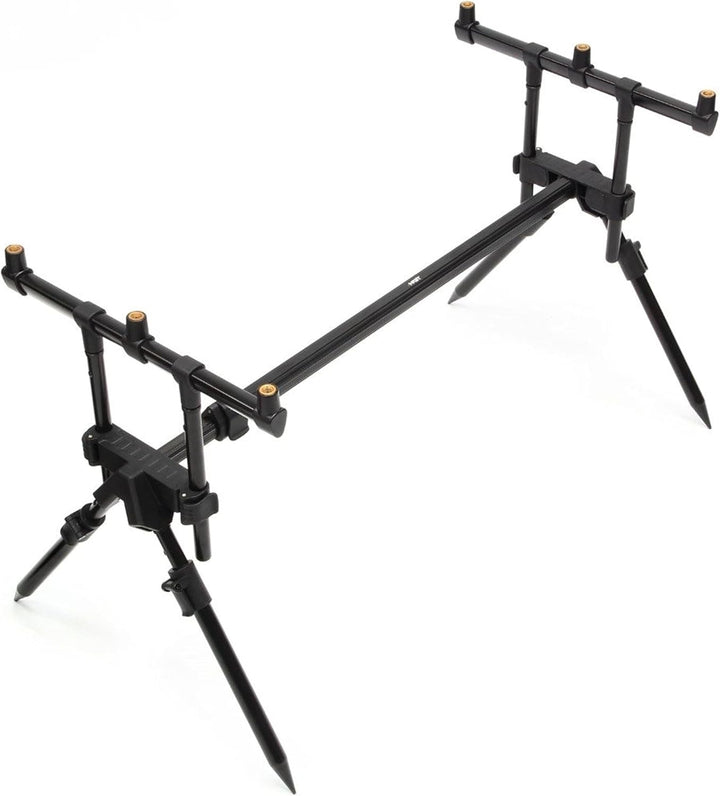 NGT Quickfish Pod MK2-I – 3 Rutenhalter, voll verstellbar, Karpfenrute mit Tasche