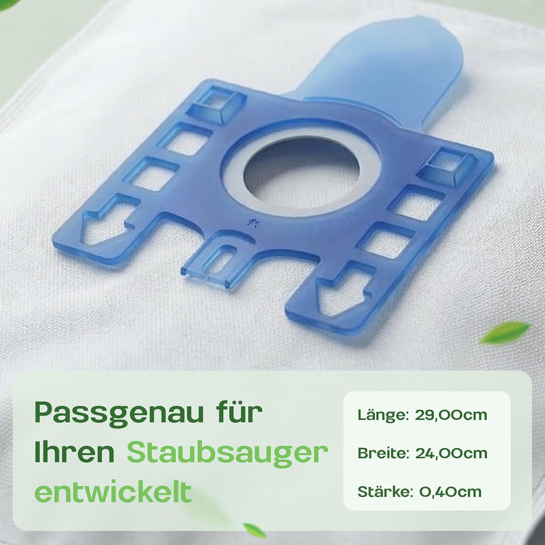 20 Staubsaugerbeutel passend für Miele Staubbeutel GN, G/N, Swirl M40 M49 für Serien Complete C2 C3,
