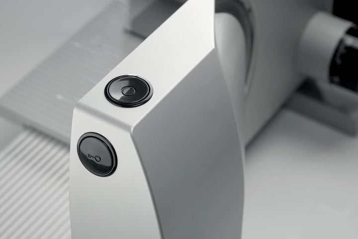 Gorenje R 708 A Allesschneider, Solingen Messer, Made in Europe, Sicherheitstaste, einstellbare Schn