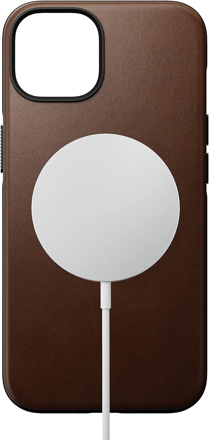 Nomad Modern Leather Case NM01241485 iPhone 14 Braun, iPhone 14 Braun