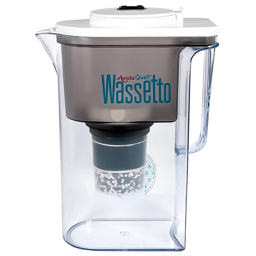 Wasserfilter AcalaQuell® Wassetto | Weiss | Aktivkohle Wasserfilter | Höchste Filterleistung - mehrs