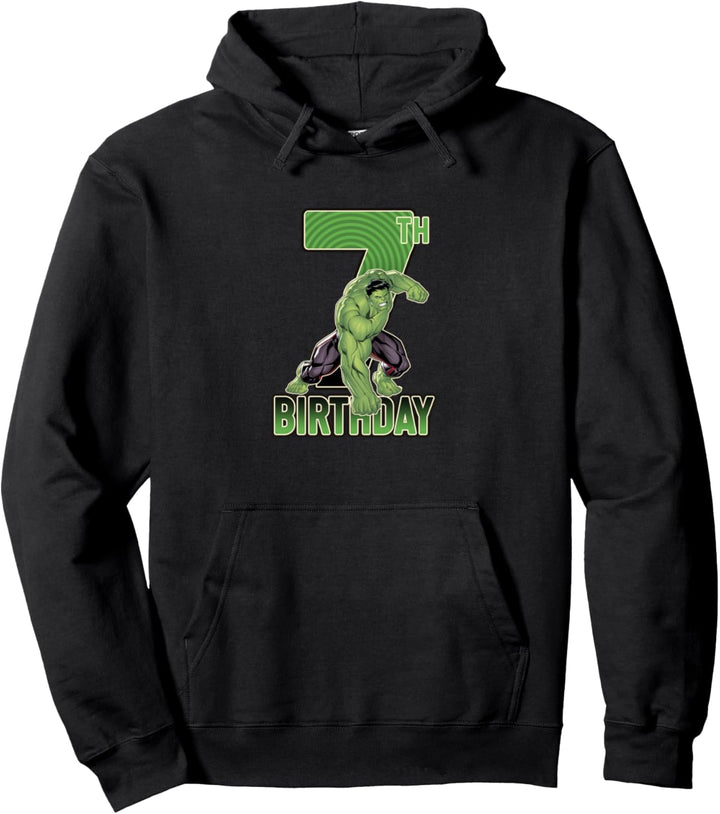 Marvel Hulk Smash 7th Birthday Pullover Hoodie