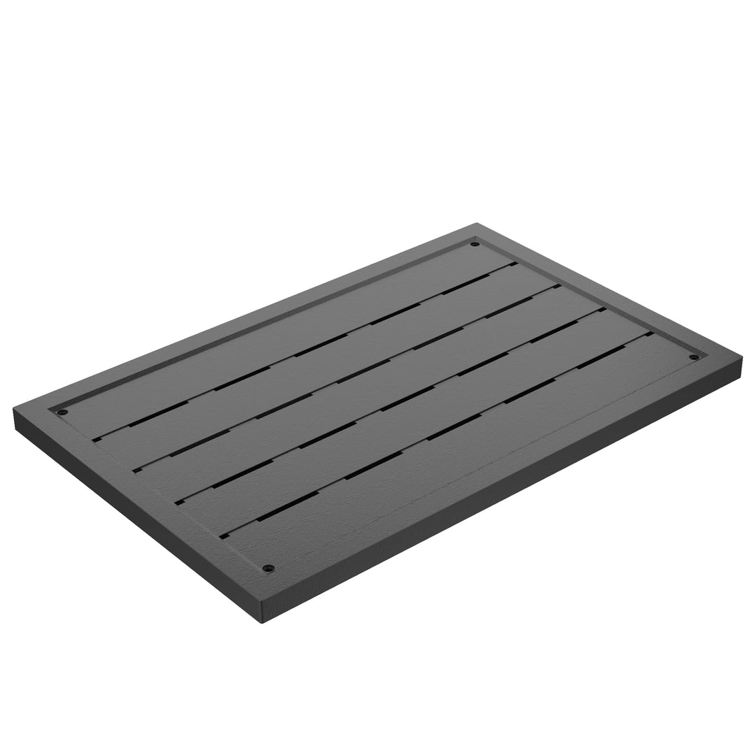 XMTECH Bodenelement, 100 x 65 cm Duschplattform, Bodenplatte rutschfest Kunststoff, Anti Rutsch Dusc
