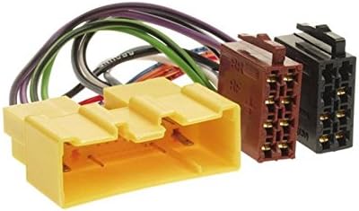 2 DIN Radioeinbauset Blende Radioanschlusskabel Antennenadapter Komplettset für Mazda 3 BK 10/2003-0