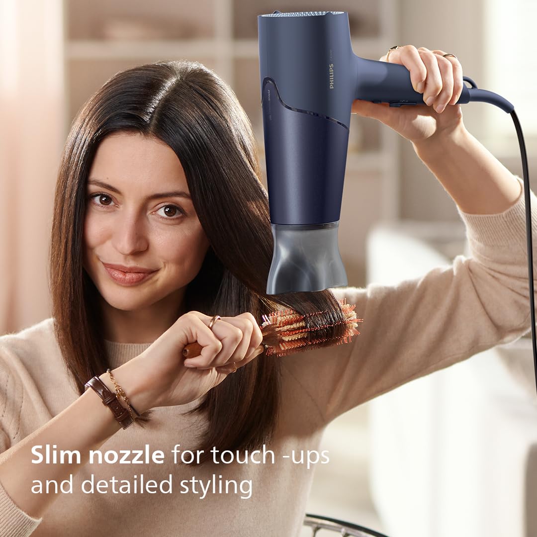 Philips Haartrockner der 5000er Serie mit ThermoShield Technologie, 3 Heiz- und 2 Geschwindigkeitsst