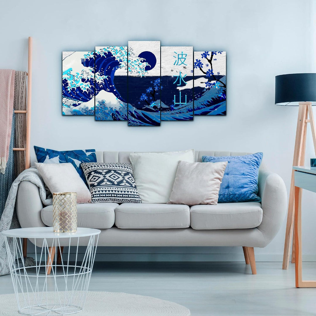 DekoArte 538 - Modernes Bild, digitalisierter Kunstdruck | Dekoratives Bild für den Salon oder das S