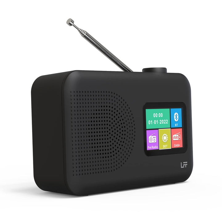 Dab Radio, LFF DAB Digitalradio, Radio Klein UKW-Digitalradio, DAB Plus Radio, Küchenradio mit Kabel
