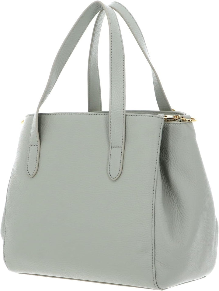 Coccinelle Leder Handtasche Umhängetasche Gleen Handbag Grained Leather Celadon Green Einheitsgrösse