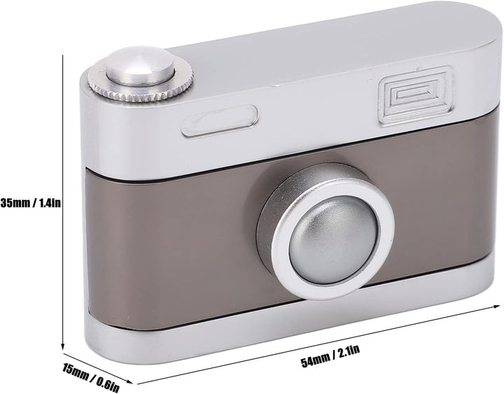 Vikye Magnetisches Fidget Slider, Kameraförmiges ADHS-Push-Slider-Spielzeug, Metallpresse-klick-Angs