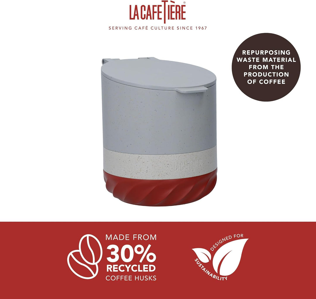 La Cafetière Renew Composter and Coffee Knockbox, 75ml Espresso Dump Bin für Kaffeesatz mit Abnehmba