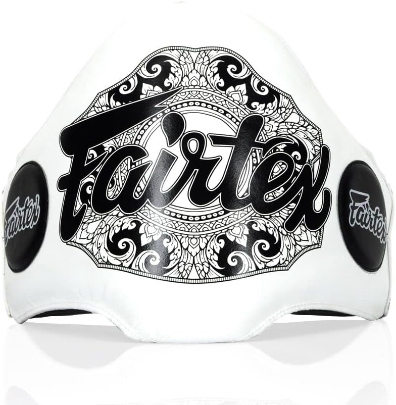 Fairtex BPV2 Leichtes Bauchpolster Muay Thai Trainer Schutzschutz für Boxen, MMA, Muay Thai Training