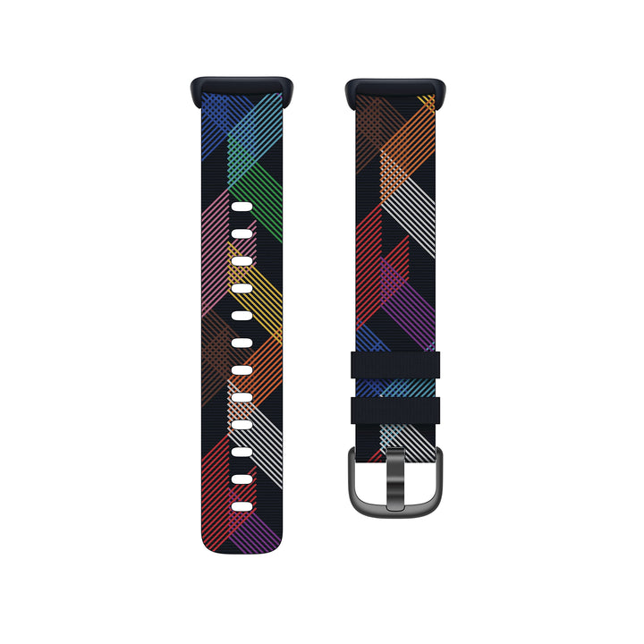 Fitbit Unisex-Adult Charge 5 Prism Pride Small, Prism Pride Small