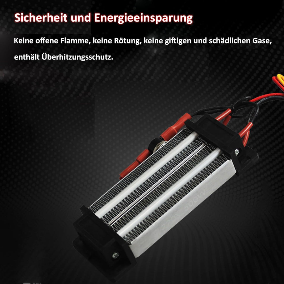 PTC-Heizelement 600W, PTC-Heizung 220V Isoliertes PTC-Keramik-Luftheizgerät, Elektrisch isolierte Ke