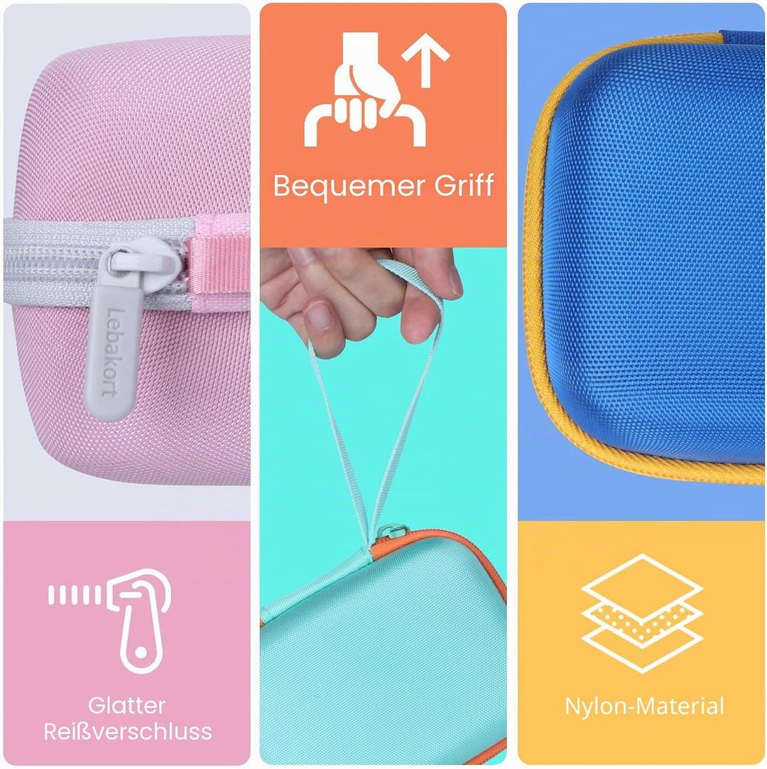 Lebakort Hart Reise Schutz Hülle Etui Tasche für YOTO Mini Player Kinder Bildschirmfreier Bluetooth