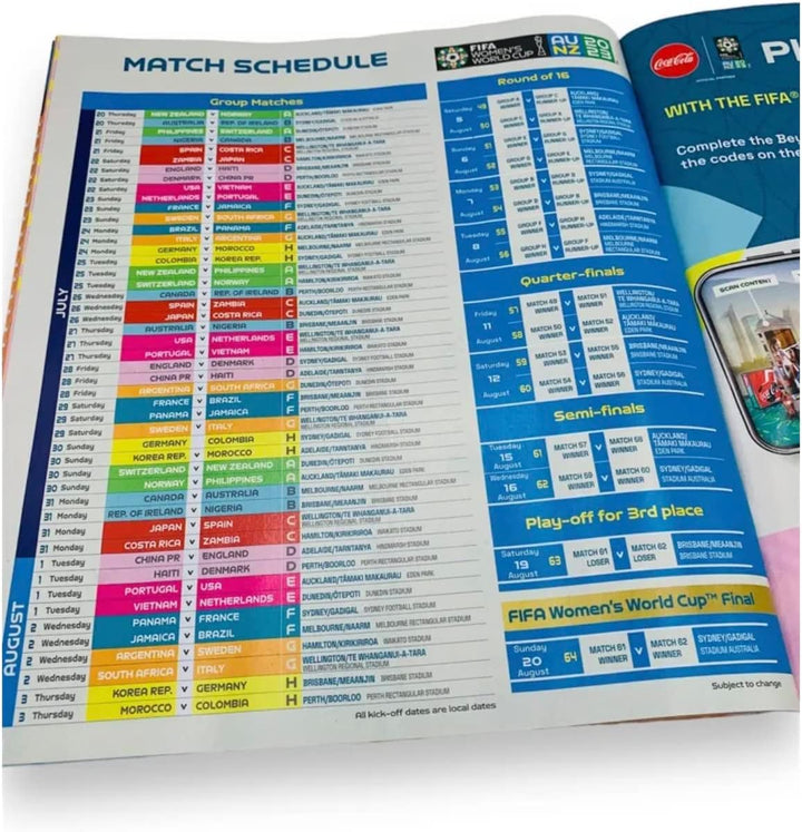 Panini FIFA Frauen WM 2023 - Stickerkollektion (Box-Bundle), Box-Bundle